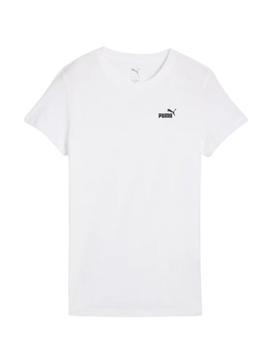 Dámske tričko Puma ESS Small No.1 Logo Tee Biele 682372 02